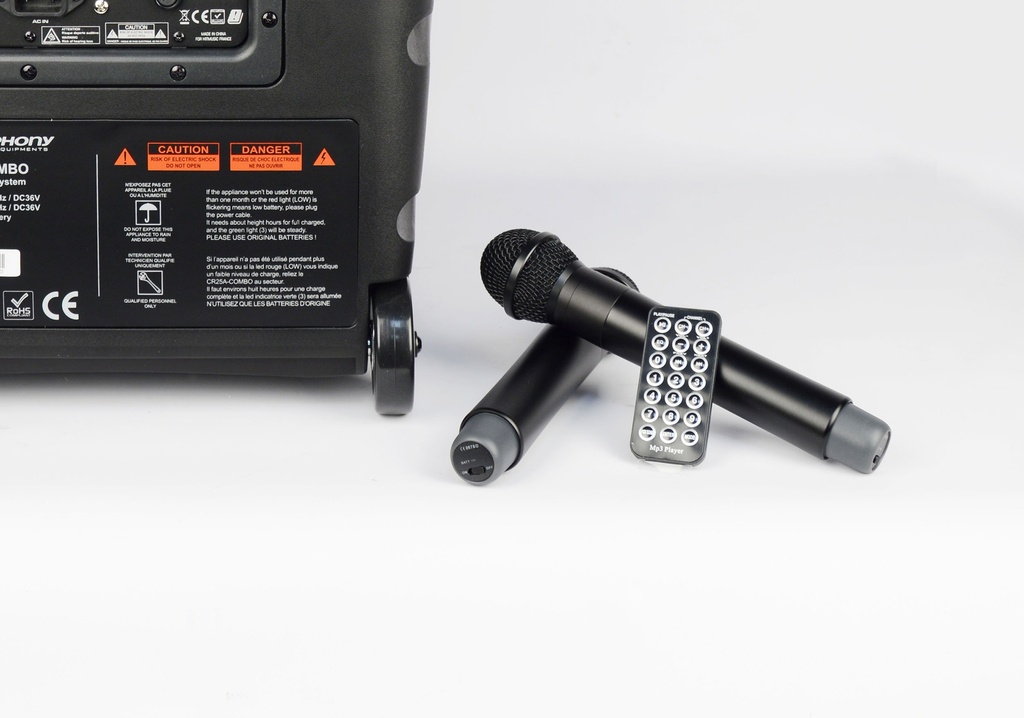 Audiophony CR-25A COMBO - Batterijluidspreker