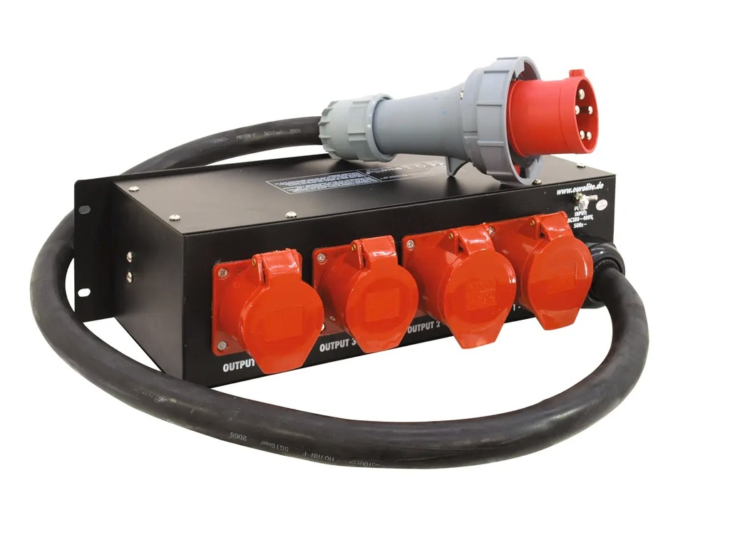 Eurolite SB-1200 - Achterkant met uitgangen