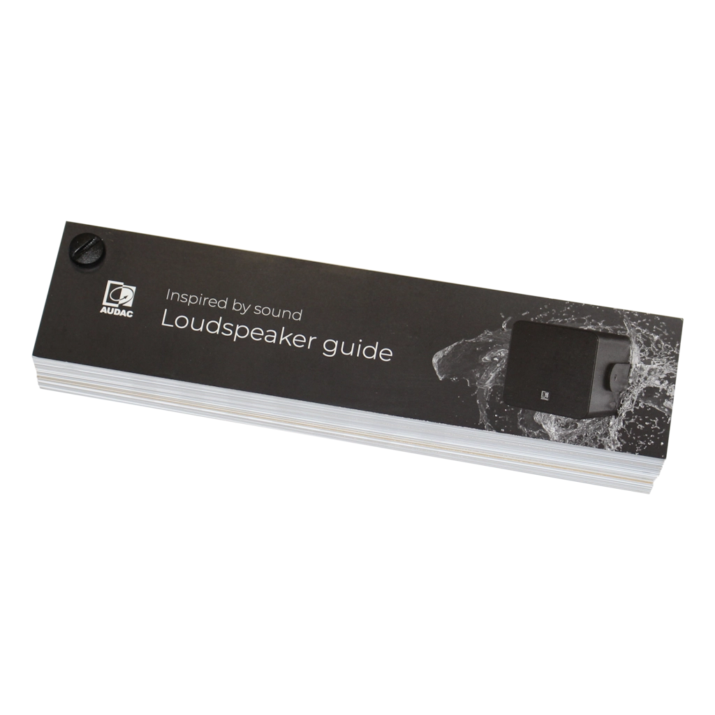AUDAC - PROMO5219 - AUDAC Loudspeaker guide