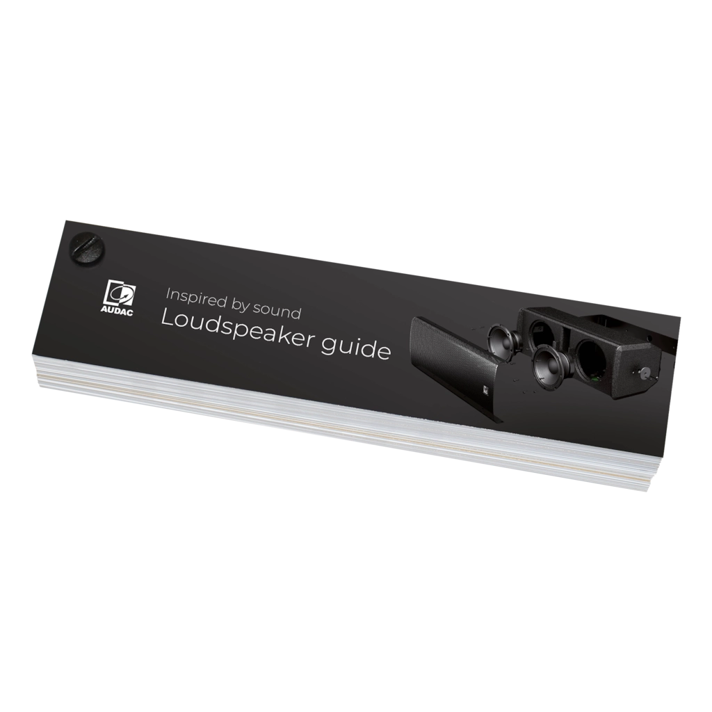 AUDAC - PROMO5223 - AUDAC Loudspeaker guide V2.0