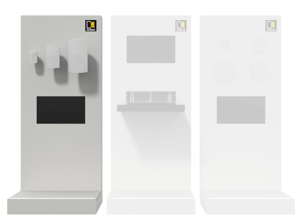 AUDAC - PROMO5304 - Loudspeaker display