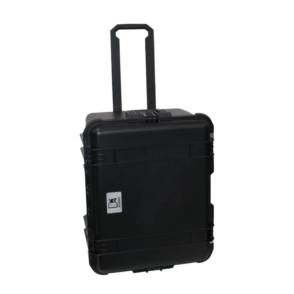 AUDAC - PROMO5327 - Demo flightcase for Atellio family - 19" equipment