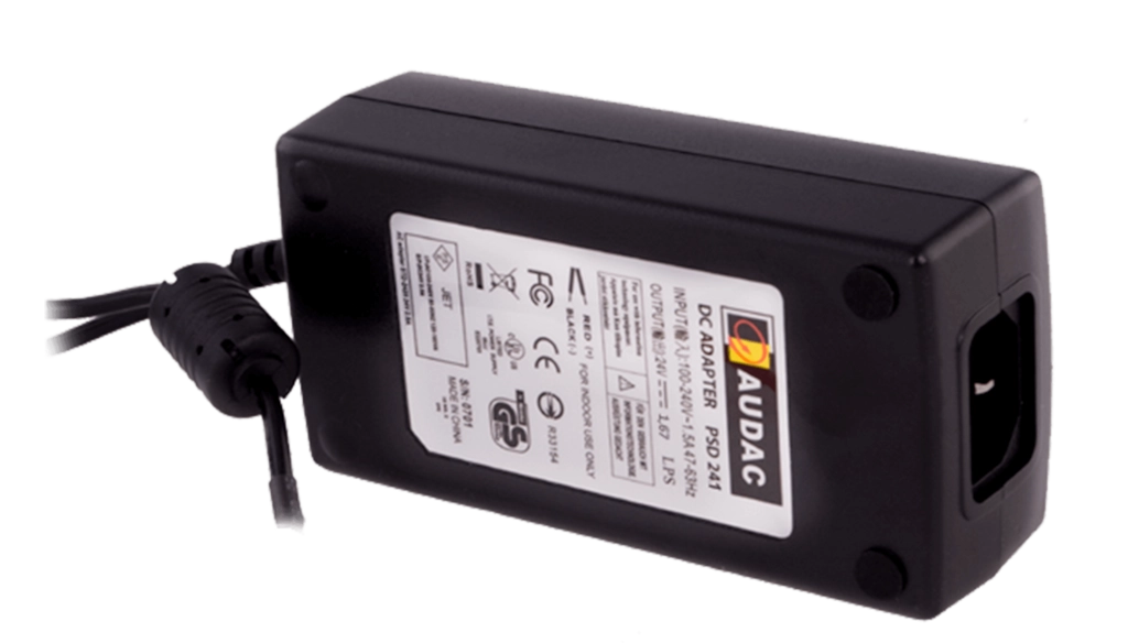 AUDAC - PSD241 - Power supply 24V DC 1.67A ABS