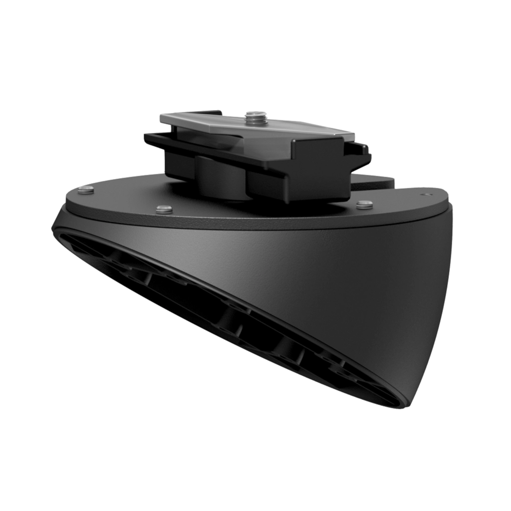 AUDAC - RMA40A/B - Light track adapter mount for ATEO4 - 3-Phase Track - Black version