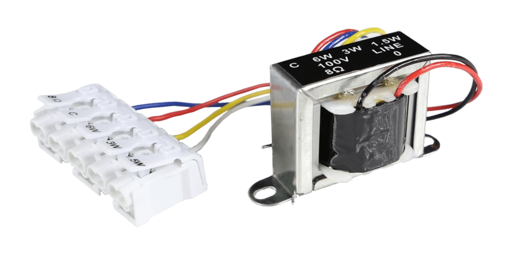 AUDAC - TR1006F - Audio line transformer 6W 100V - with FastCon™ connection