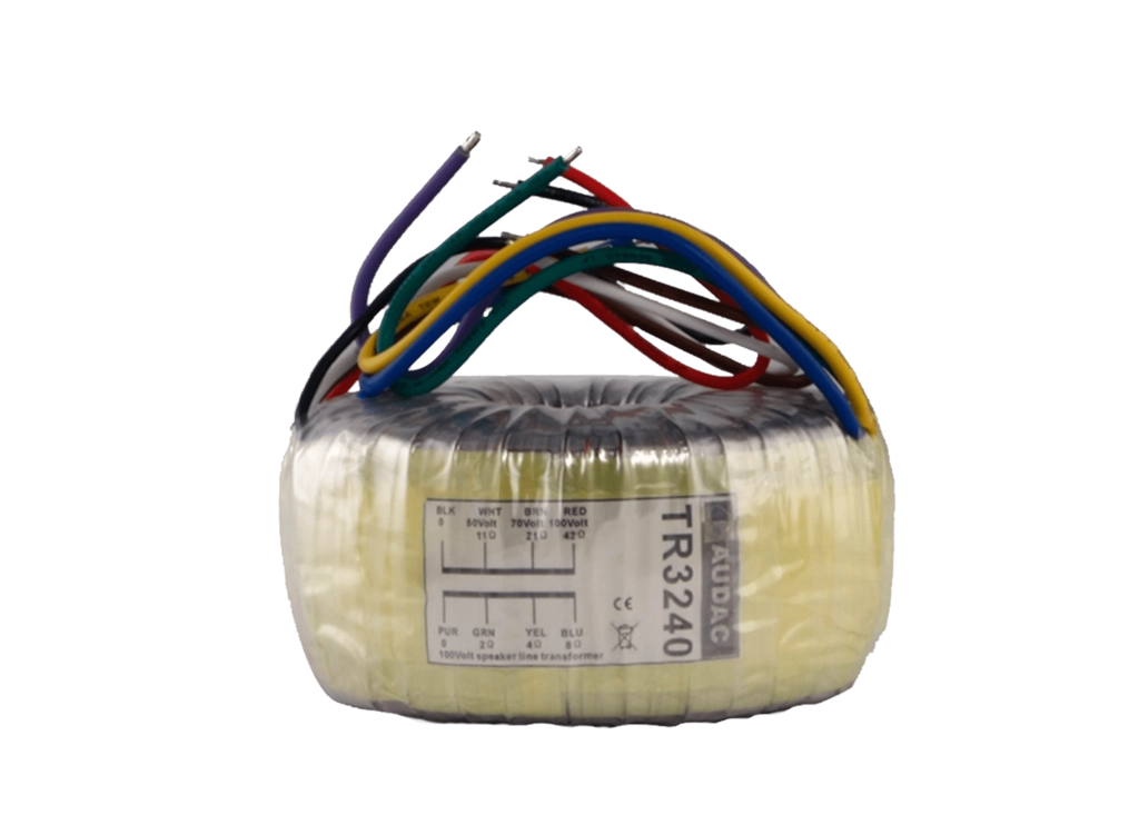 AUDAC - TR3240 - Toroidal audio line transformer 240W 100V