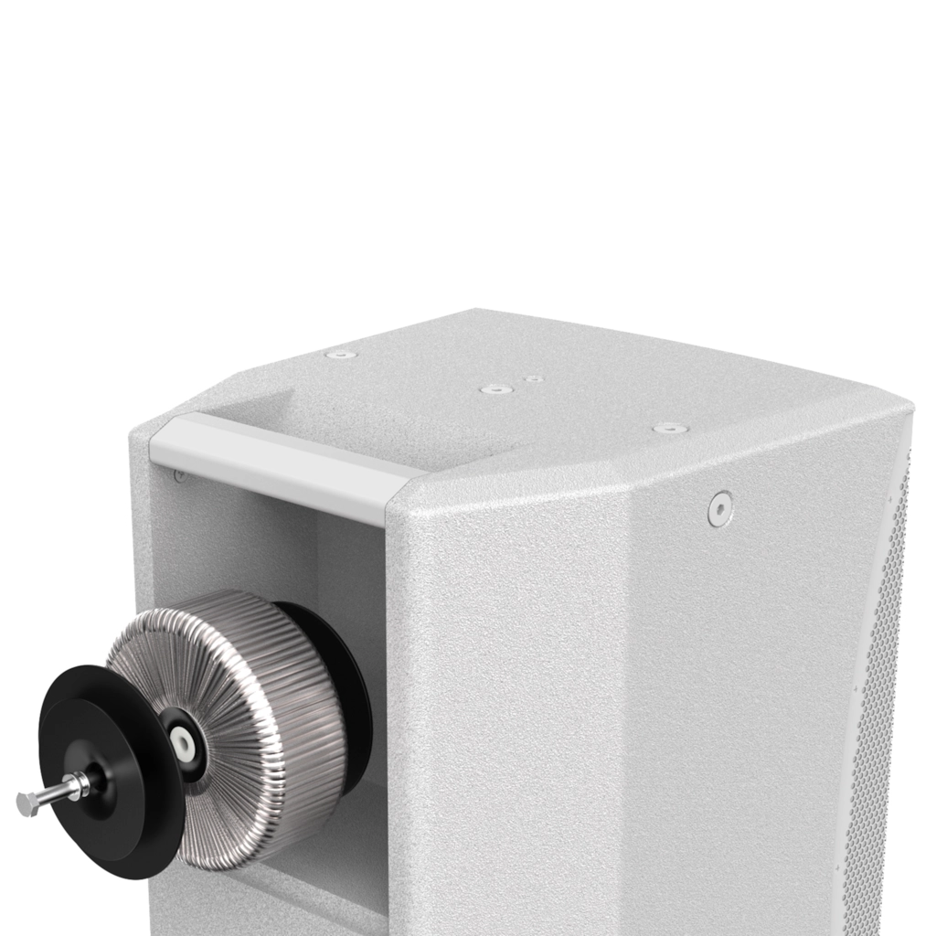AUDAC - TRM224/W - 70/100V transformer module for VEXO112 & VEXO115 - White version - VEXO112 & VEXO115 - 240W & 120W power taps