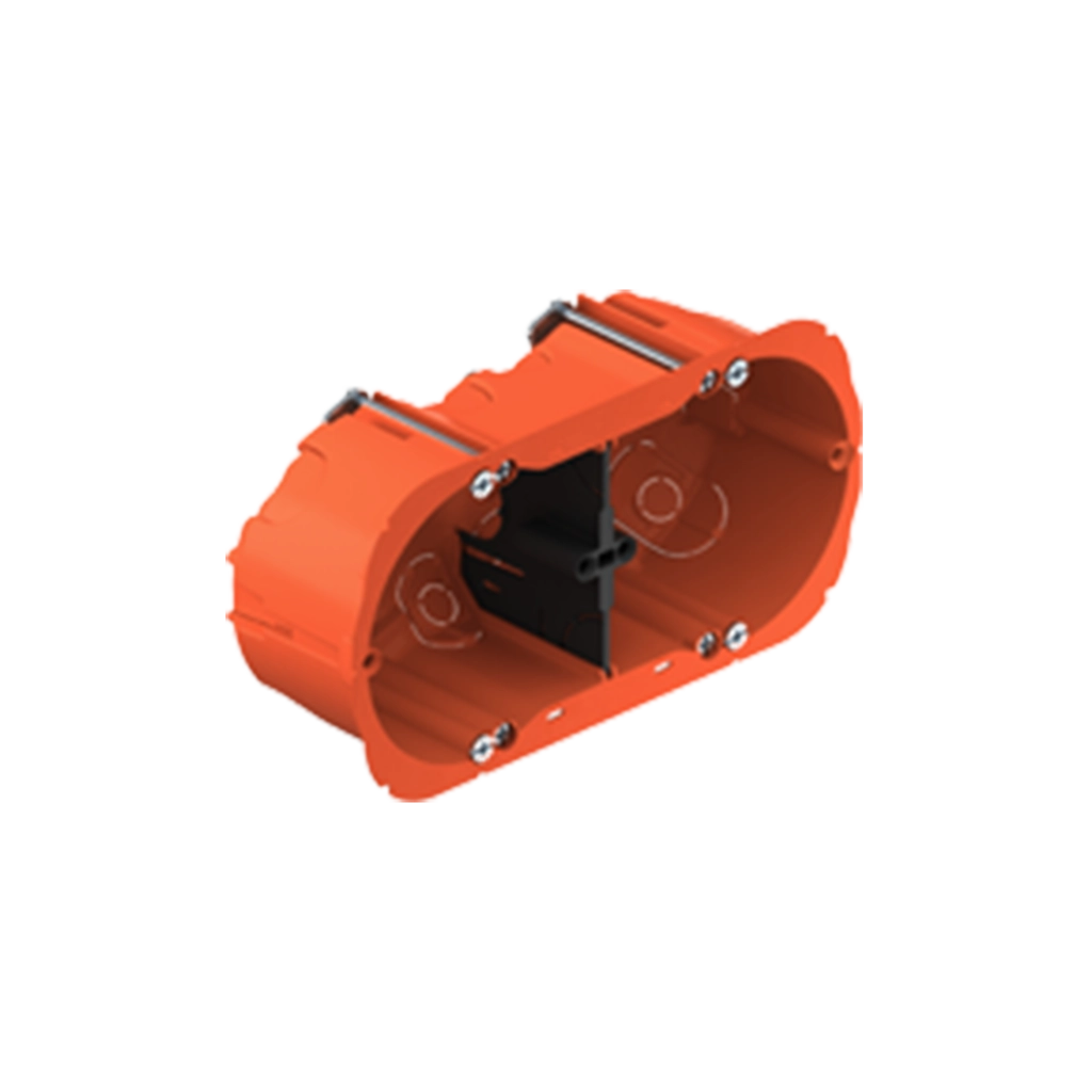 AUDAC - WB45D/FG - Flush mount box for double 45 x 45 mm wall panel - Hollow wall