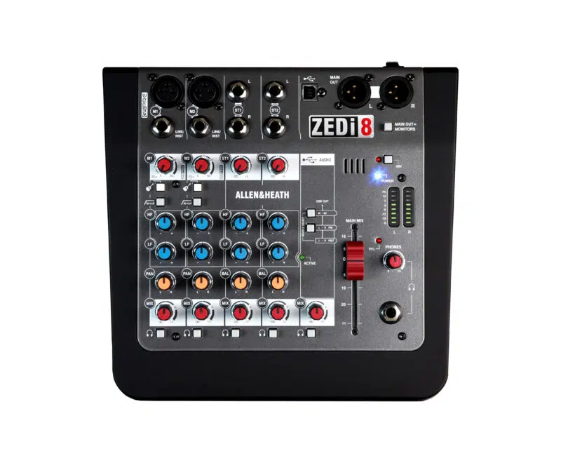 [SO-ZEDI8] Mengpaneel Allen & Heath ZEDi8 - Compacte PA mengtafel