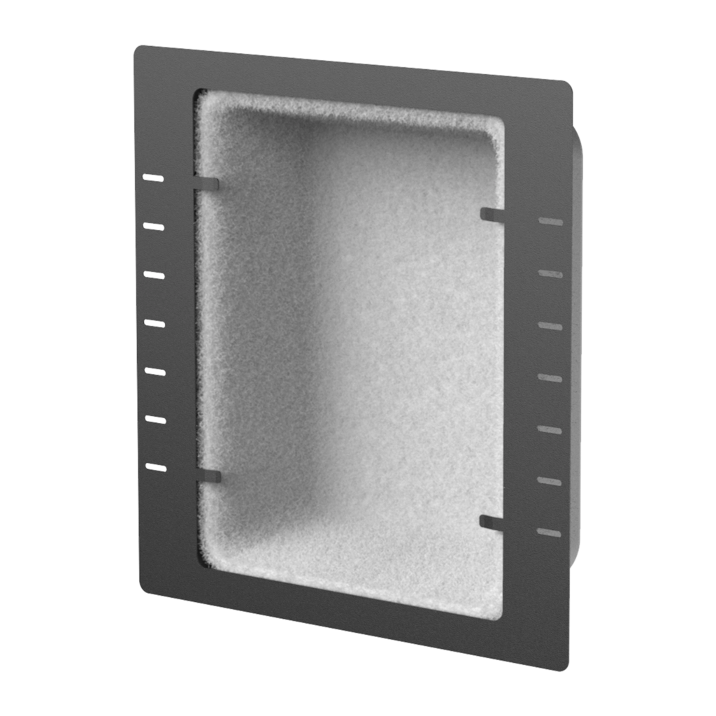 AUDAC - WMM450 - Metal in ceiling/wall back box for flush mount speakers - Fire rated