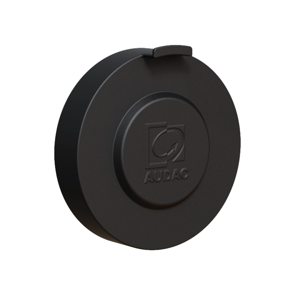 AUDAC - WMP40M/B - Wall mount protection cover for ATEO4M - Black version - Soft rubber