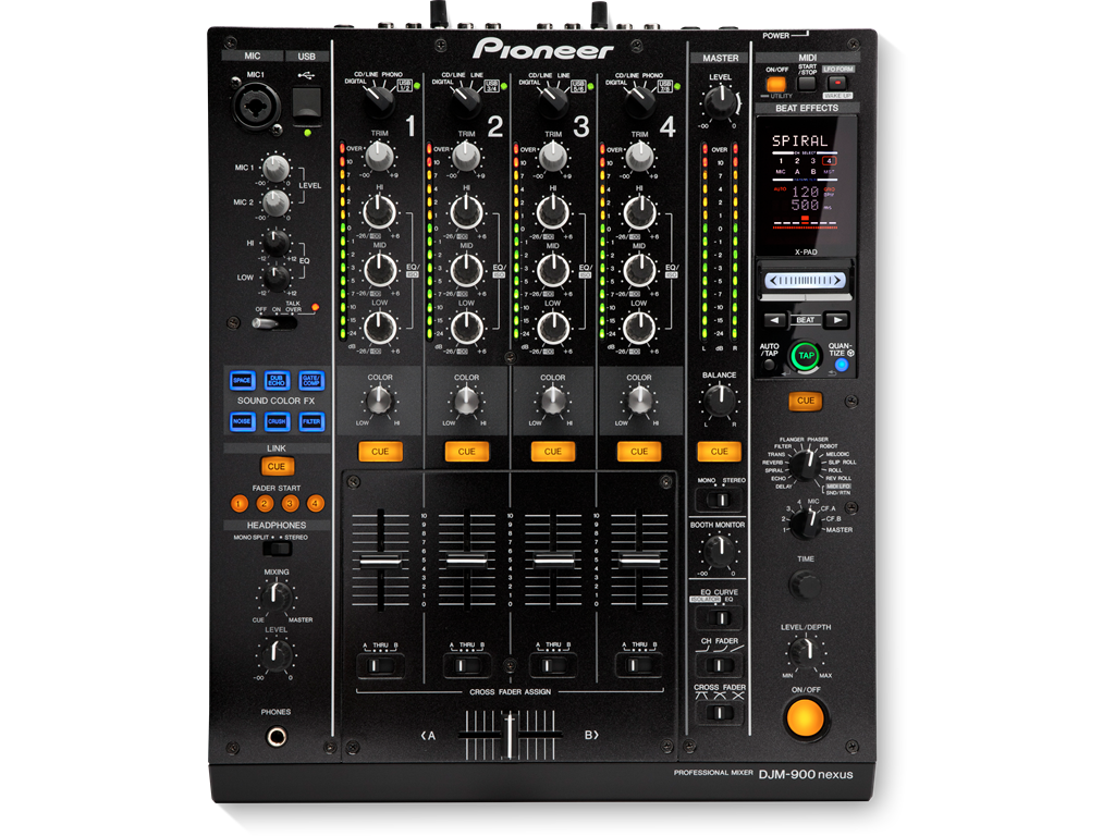 [SO-DJM9X] PioneerDJ DJM-900 Nexus - DJ Mengtafel