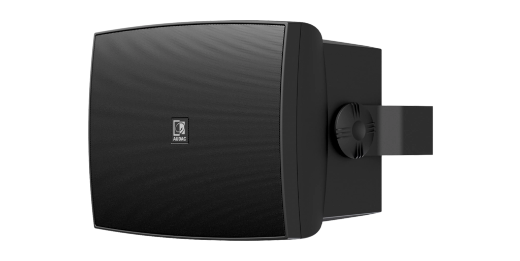 AUDAC - WX802MK2/OB - Outdoor universal wall speaker 8" - Outdoor black version