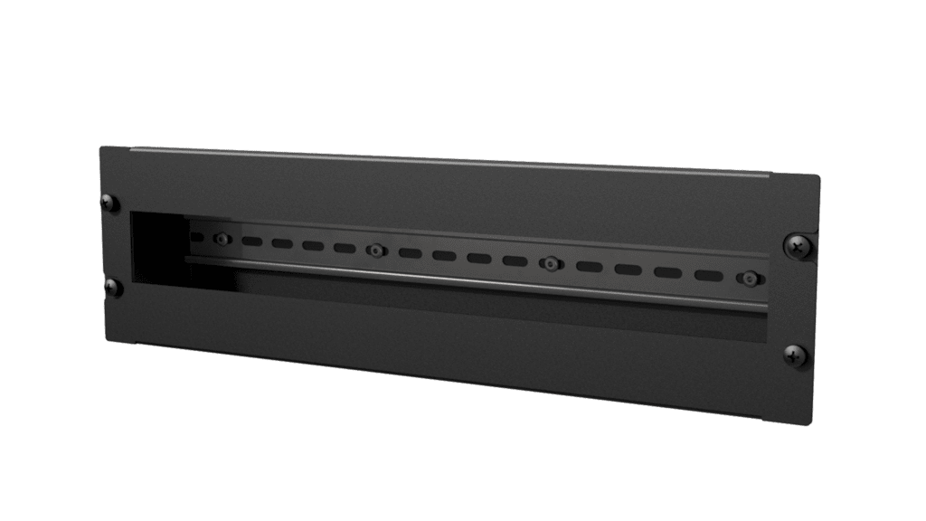 CAYMON - BDR03 - 19" DIN rail mounting unit for 24 modules - 3HE