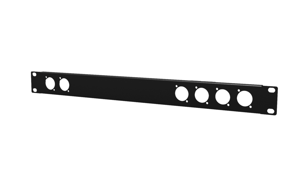 CAYMON - BP106 - 19" blind panel - 1HE - 6x D-size