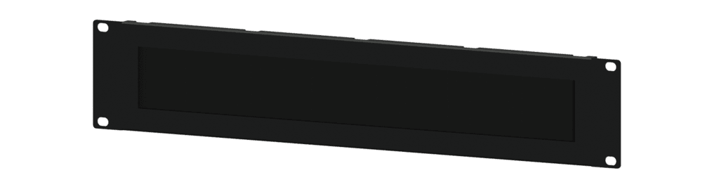 CAYMON - BSB02 - 19” blind panel with brush - 2HE