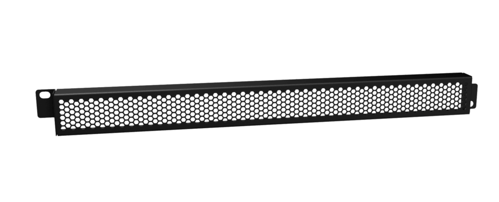CAYMON - BSG01H - 19” grill security panel - 1HE - with hexagonal perforation