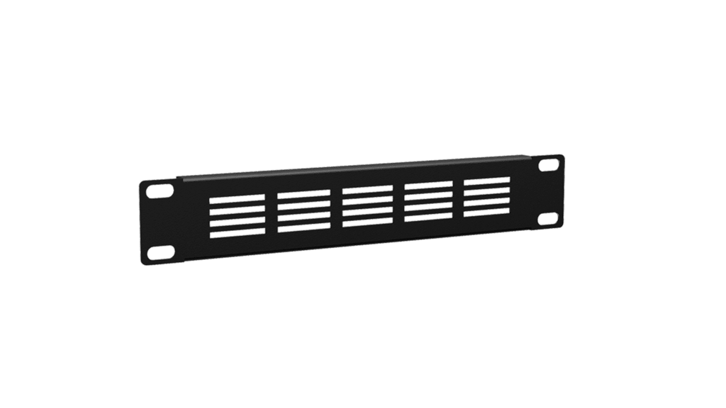 CAYMON - BSVN01 - Ventilated blind panel for 10.5" cabinets - 1HE
