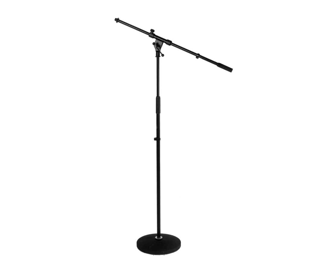 CAYMON - CST210/B - Microphone boom floor stand - Black version