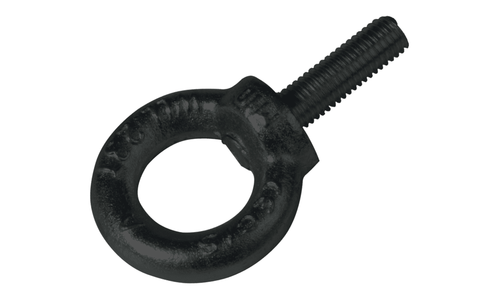 CAYMON - FLY100S/B - M10 eye-bolt set - 35mm thread - 230kg working load - 4 pcs set - black