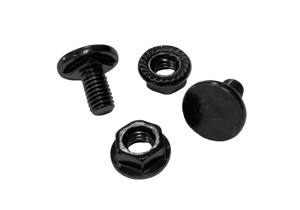 CAYMON - KB600/B - Blind bolt M6 x 10 mm + Flange nut / black phosphated - Black version - 100 PCS