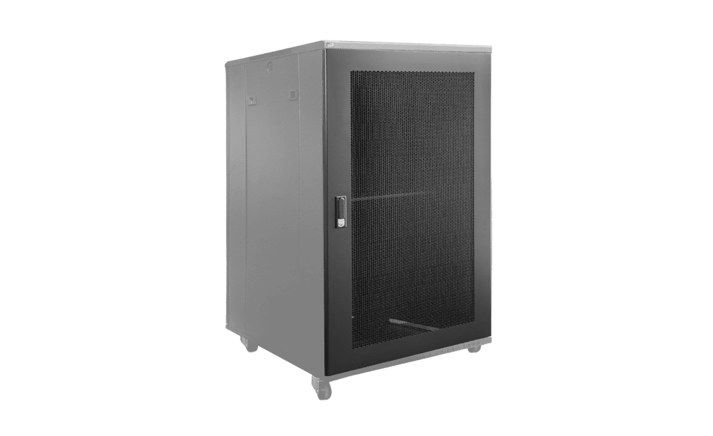 CAYMON - SPR18GL - Perforated grill door for 18HE SPR rack cabinet - 600mm width