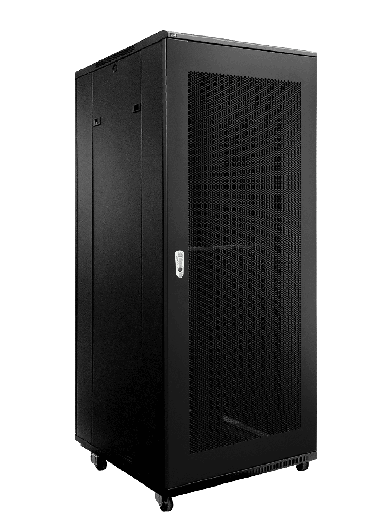 CAYMON - SPR832GG - 19" rack cabinet - 32 units - 600mm W x 800mm D - Grill front & rear door