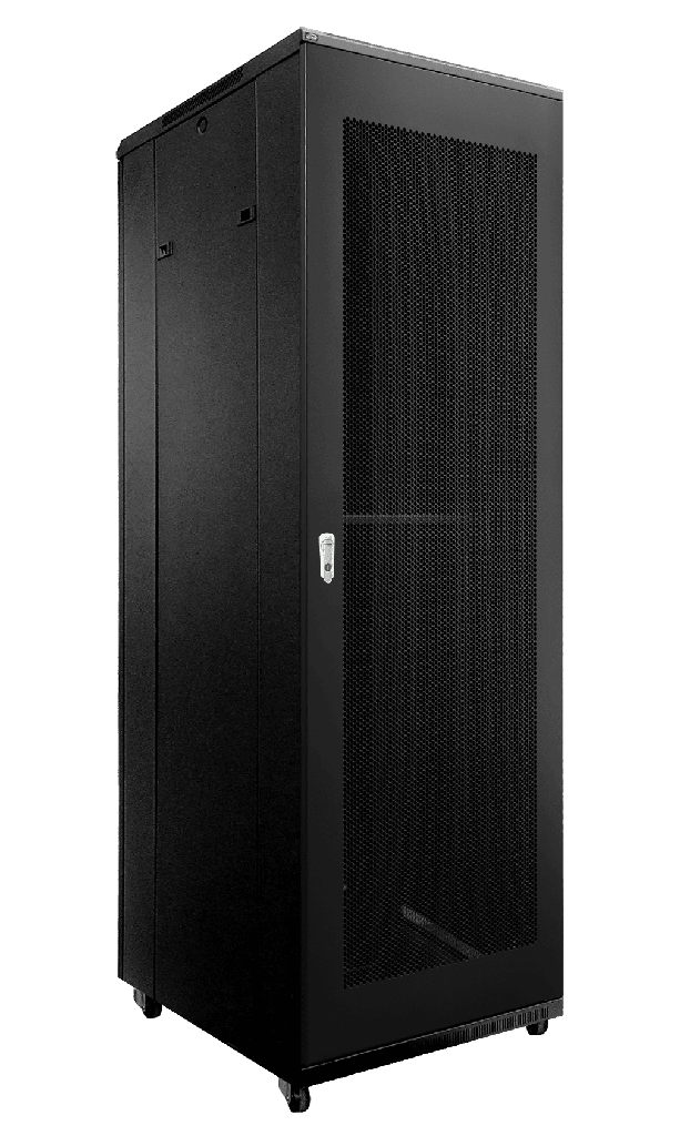 CAYMON - SPR842GG - 19" rack cabinet - 42 units - 600mm W x 800mm D - Grill front & rear door