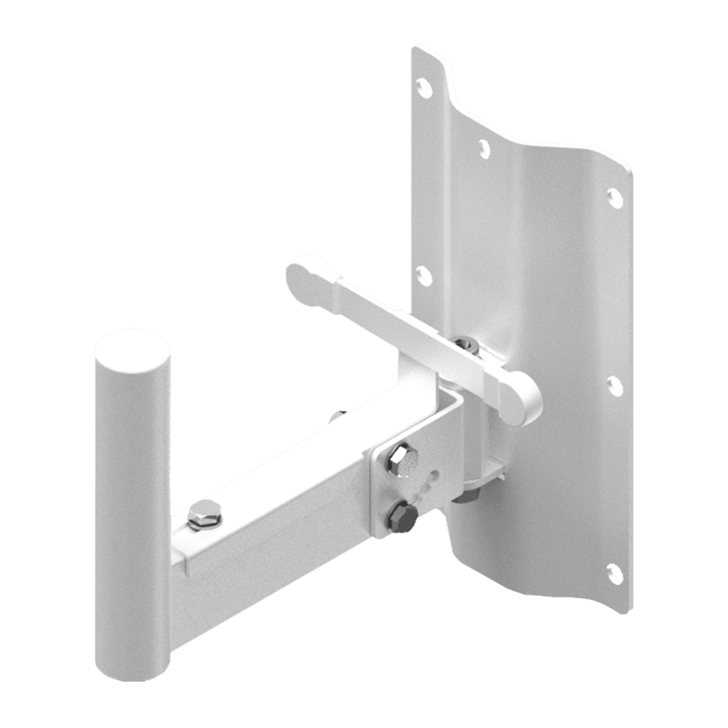 CAYMON - WLB25/W - Speaker wall mount bracket - 35mm pole - 250mm - White version