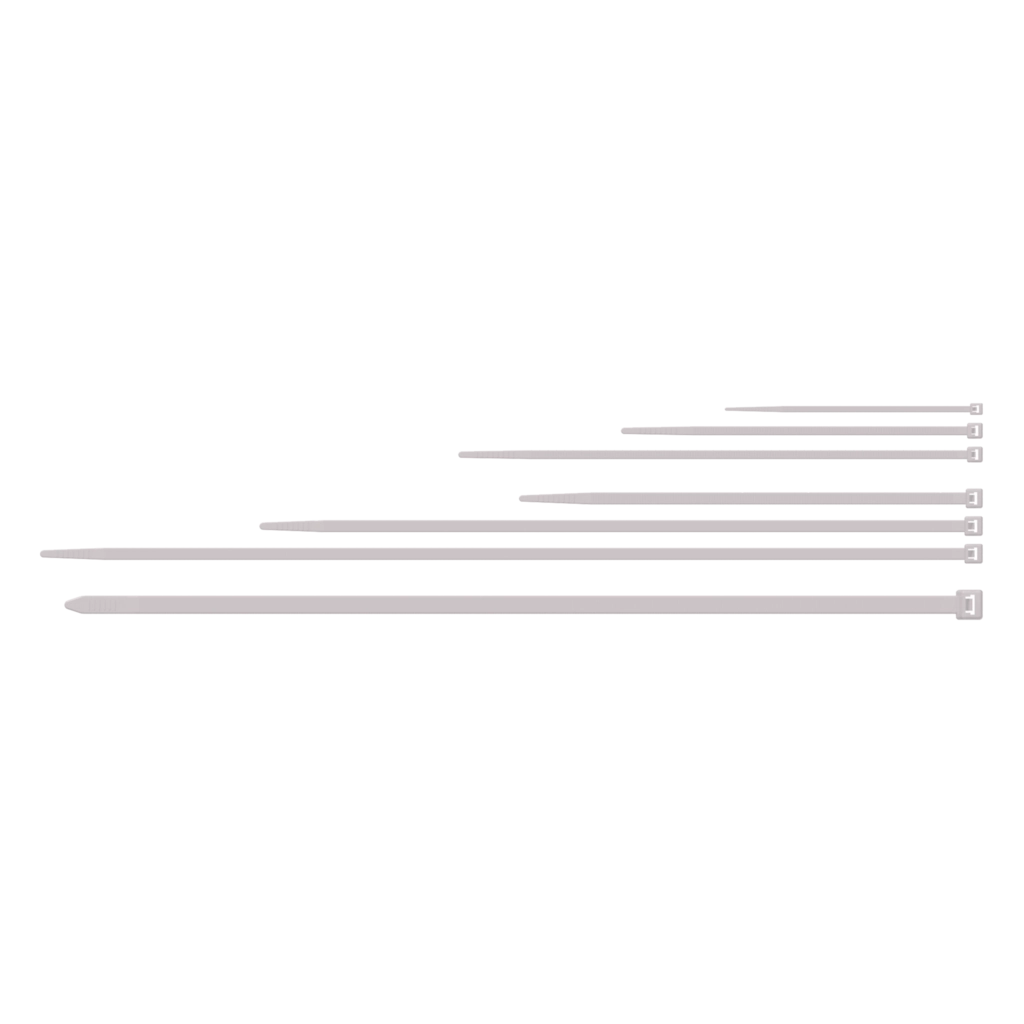 PROCAB-rental - ACT320/W - Nylon cable ties - 3.6 x 200 mm - White version