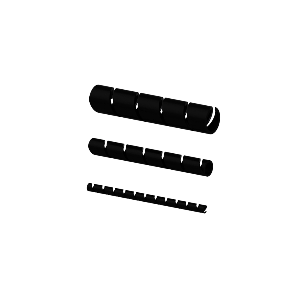 PROCAB-avit - ACW112/B - Spiral wrappingband - 12 mm - Black version - 10m pack