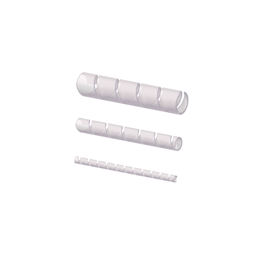 PROCAB-avit - ACW112/T - Spiral wrappingband - 12 mm - Transparent version - 10m pack