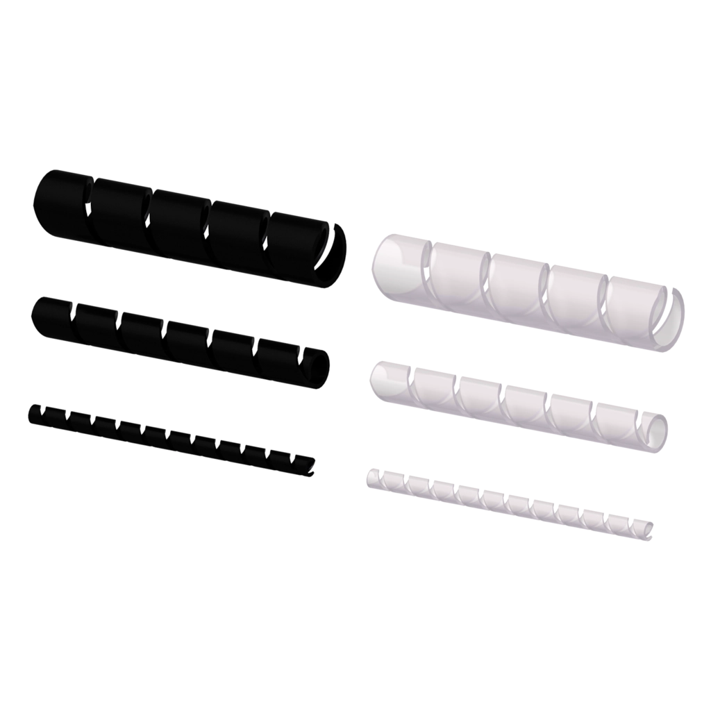 PROCAB-avit - ACW120/B - Spiral wrappingband - 20 mm - Black version - 5m pack