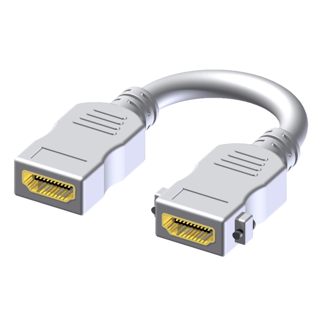 PROCAB-avit - BSP602/W - Adapter -HDMI female - HDMI female - Pigtail - White
