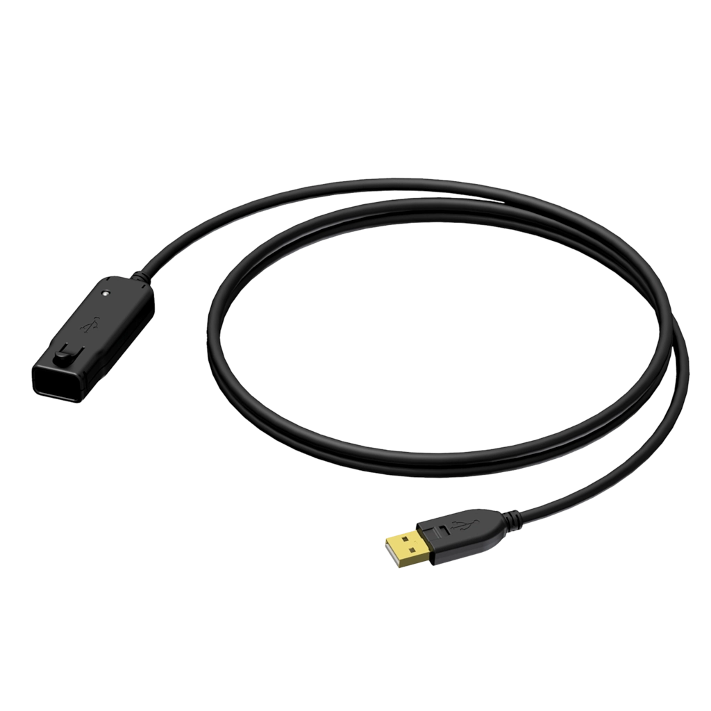 PROCAB-avit - BXD602/12 - USB A male - USB A female - active repeater cable - 12 meter