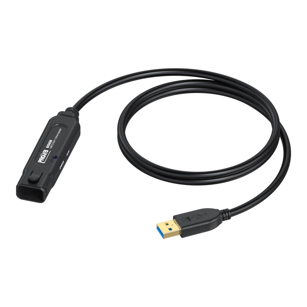 PROCAB-avit - BXD630/10 - USB 3.2 GEN1 USB A male - USB A female - active repeater cable - 10 meter