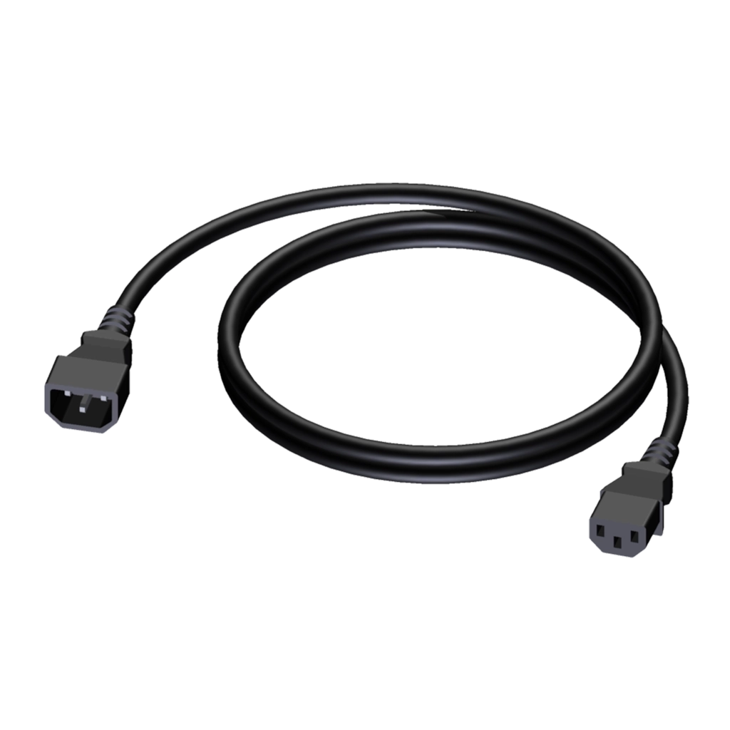 PROCAB-avit - CAB480/1 - Power cable - euro power male - euro power female - 3 x 1.5 mm² - 1 meter