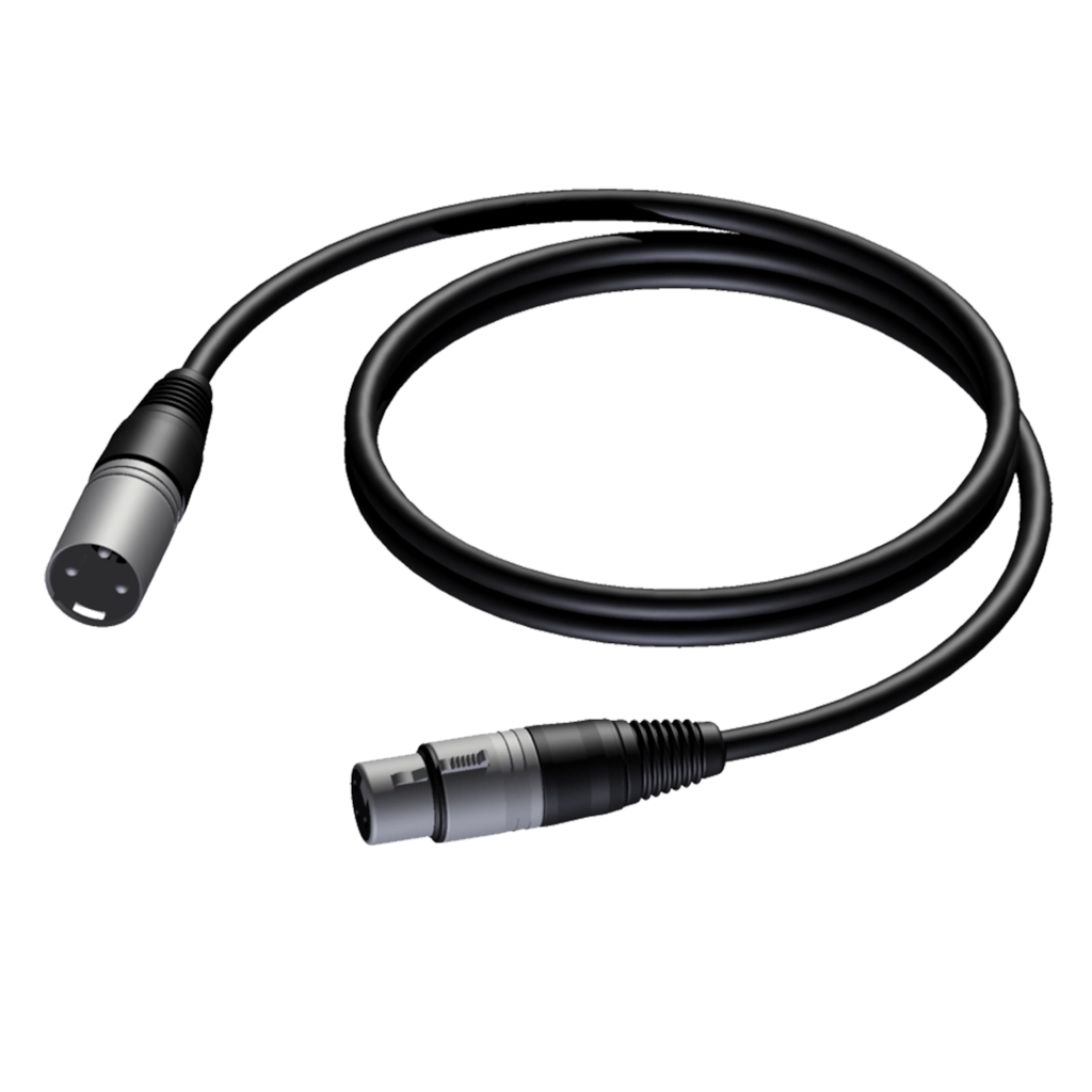 PROCAB-rental - CAB595/10 - Loudspeaker cable - XLR male - XLR female - 10 meter