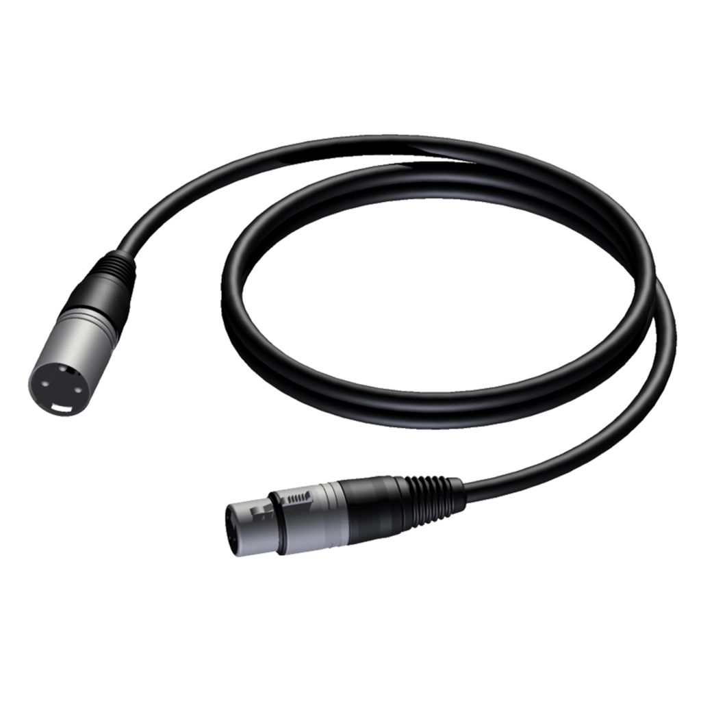 PROCAB-rental - CAB901/10 - XLR male - XLR female - 10 meter
