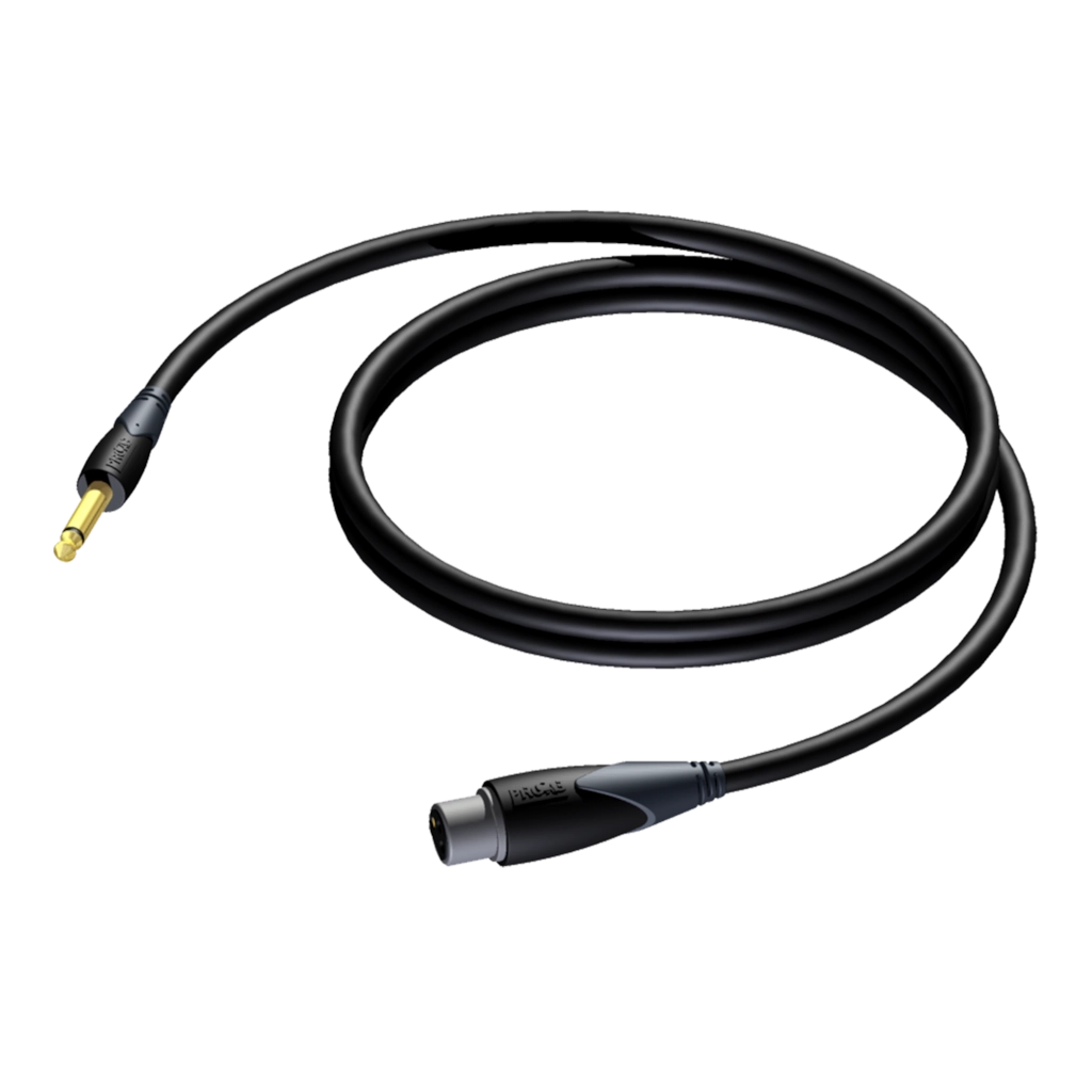 PROCAB-avit - CLA591/10 - Loudspeaker cable - 6.3 mm Jack male - XLR female - 10 meter