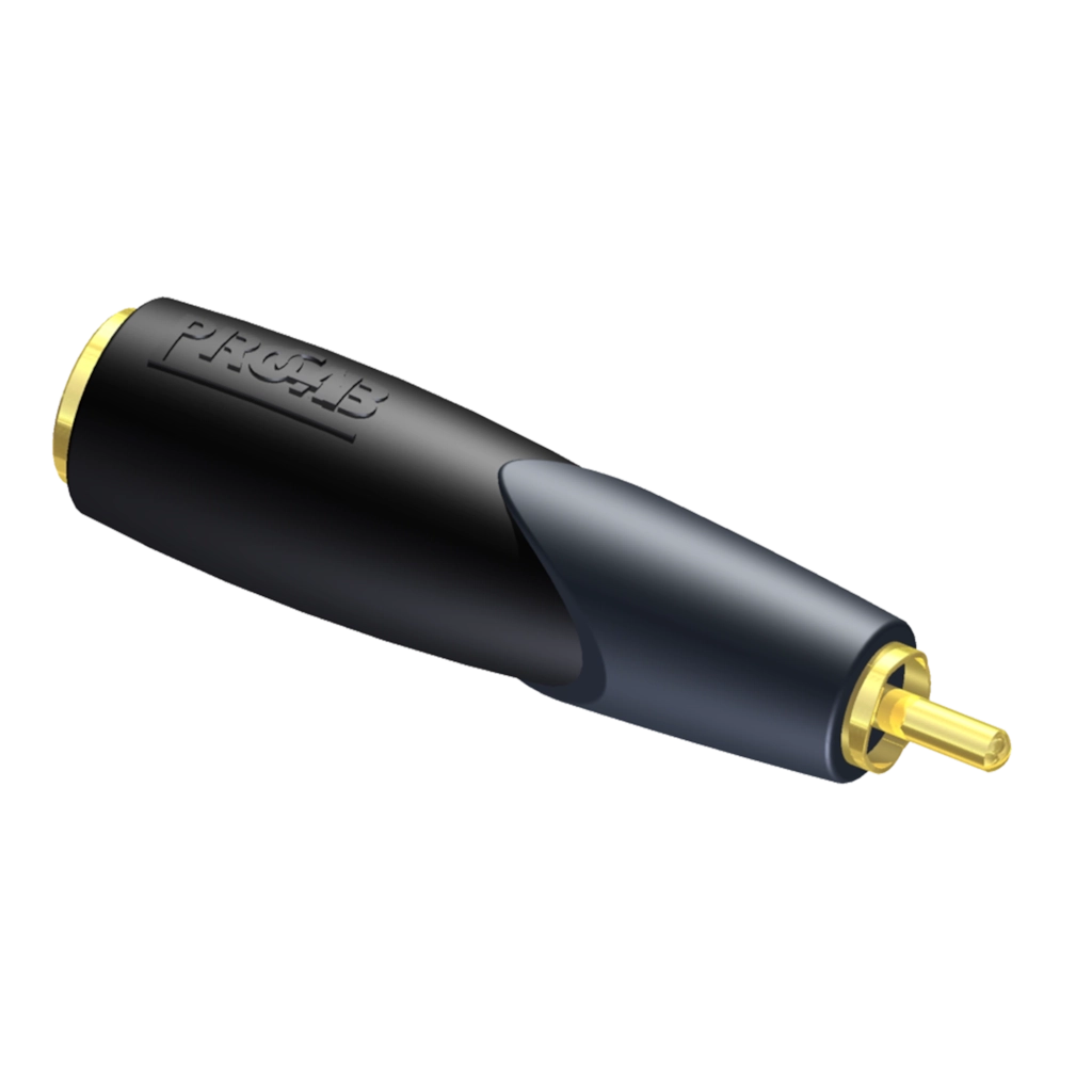PROCAB-rental - CLP103 - Adapter - RCA/Cinch male - 6.3 mm Jack female