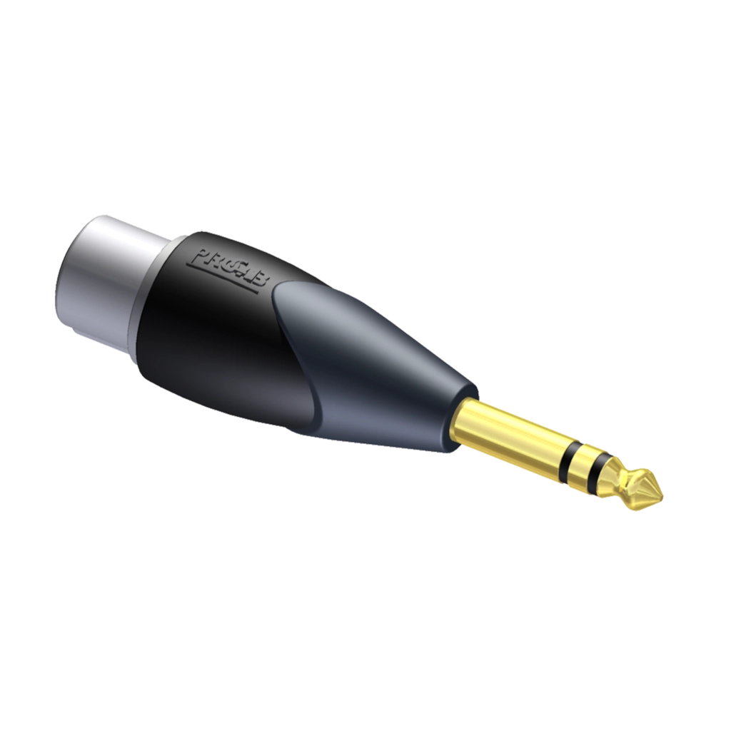 PROCAB-rental - CLP120 - Adapter - XLR female - 6.3 mm Jack male - balanced