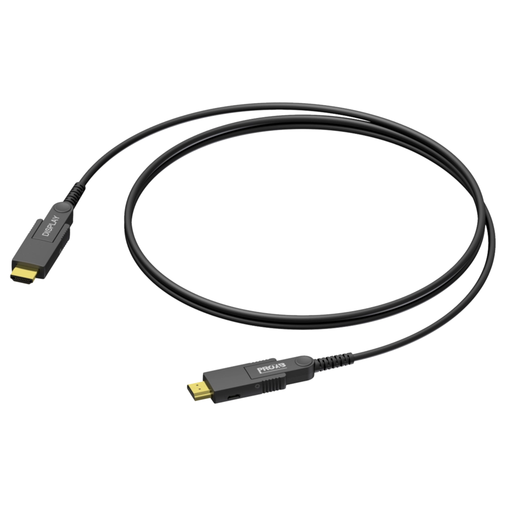 PROCAB-avit - CLV220A/20 - HDMI A male - HDMI A male - Active optical - Interchangeable connectors - 20 meter