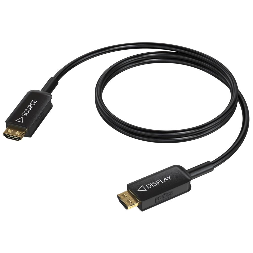 PROCAB-avit - CLV310A/10 - HDMI 2.1 Active optical cable – HDMI A male - HDMI A male - HighFlex™ - 10 meter