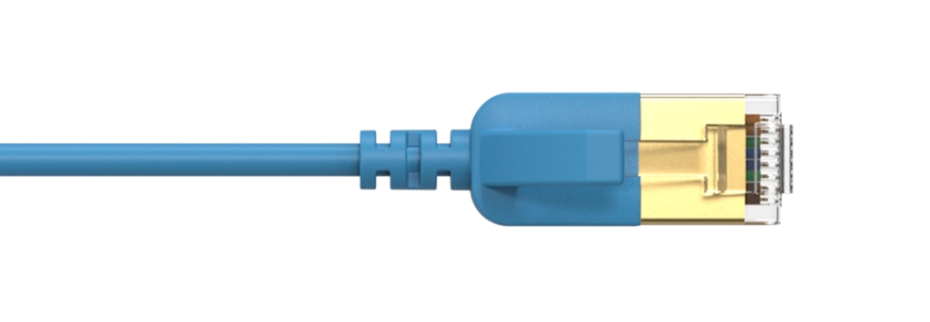 PROCAB-avit - CSD570BU/0.15 - Slimline networking cable - CAT7 RJ45 - RJ45 U/FTP - Blue version - 0.15 meter