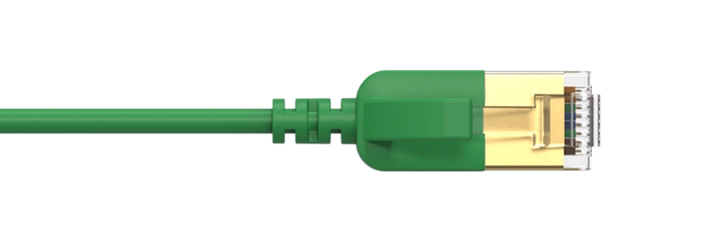 PROCAB-avit - CSD570G/0.3 - Slimline networking cable - CAT7 RJ45 - RJ45 U/FTP - Green version - 0.3 meter