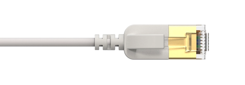 PROCAB-avit - CSD570GY/0.3 - Slimline networking cable - CAT7 RJ45 - RJ45 U/FTP - Grey version - 0.3 meter
