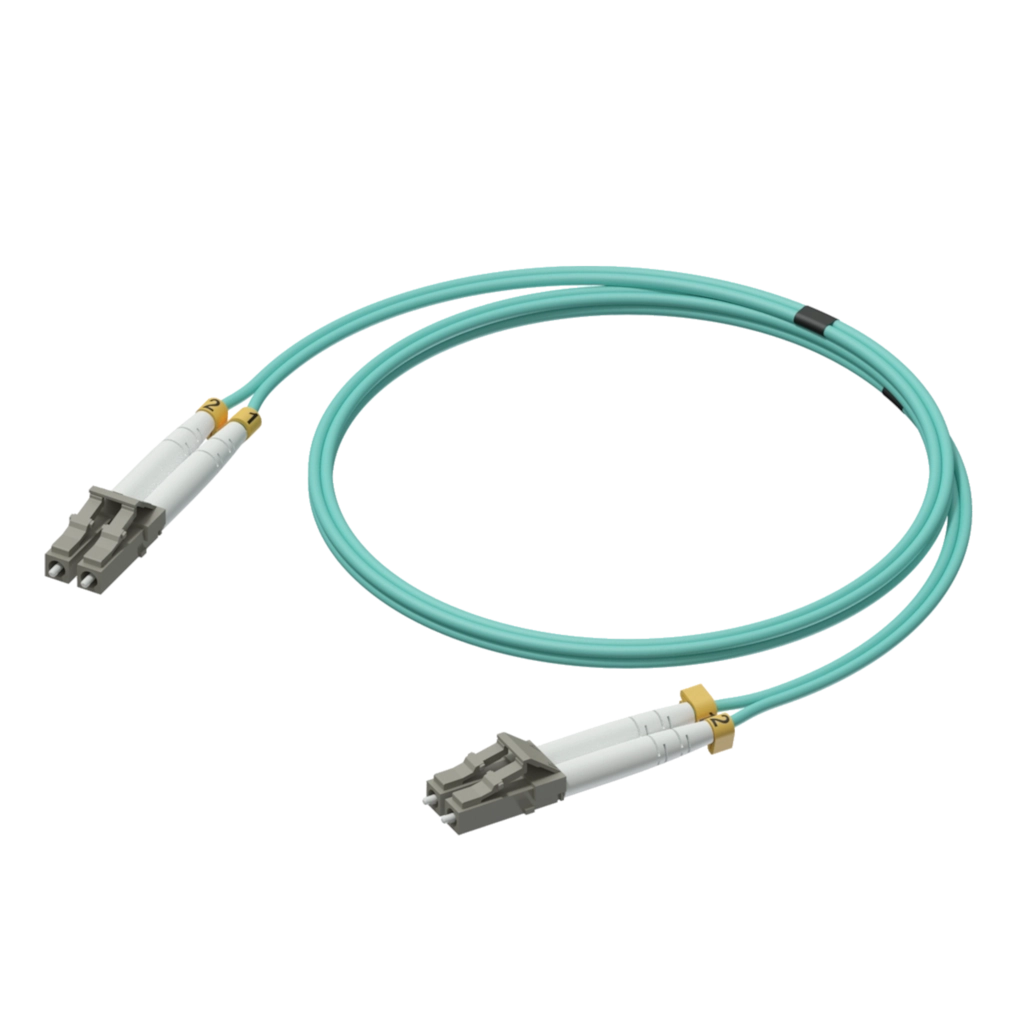 PROCAB-avit - FBL130/1 - Fiber optic cable - lc/pc - lc/pc - duplex - LSHF - 1 meter - lshf - aqua