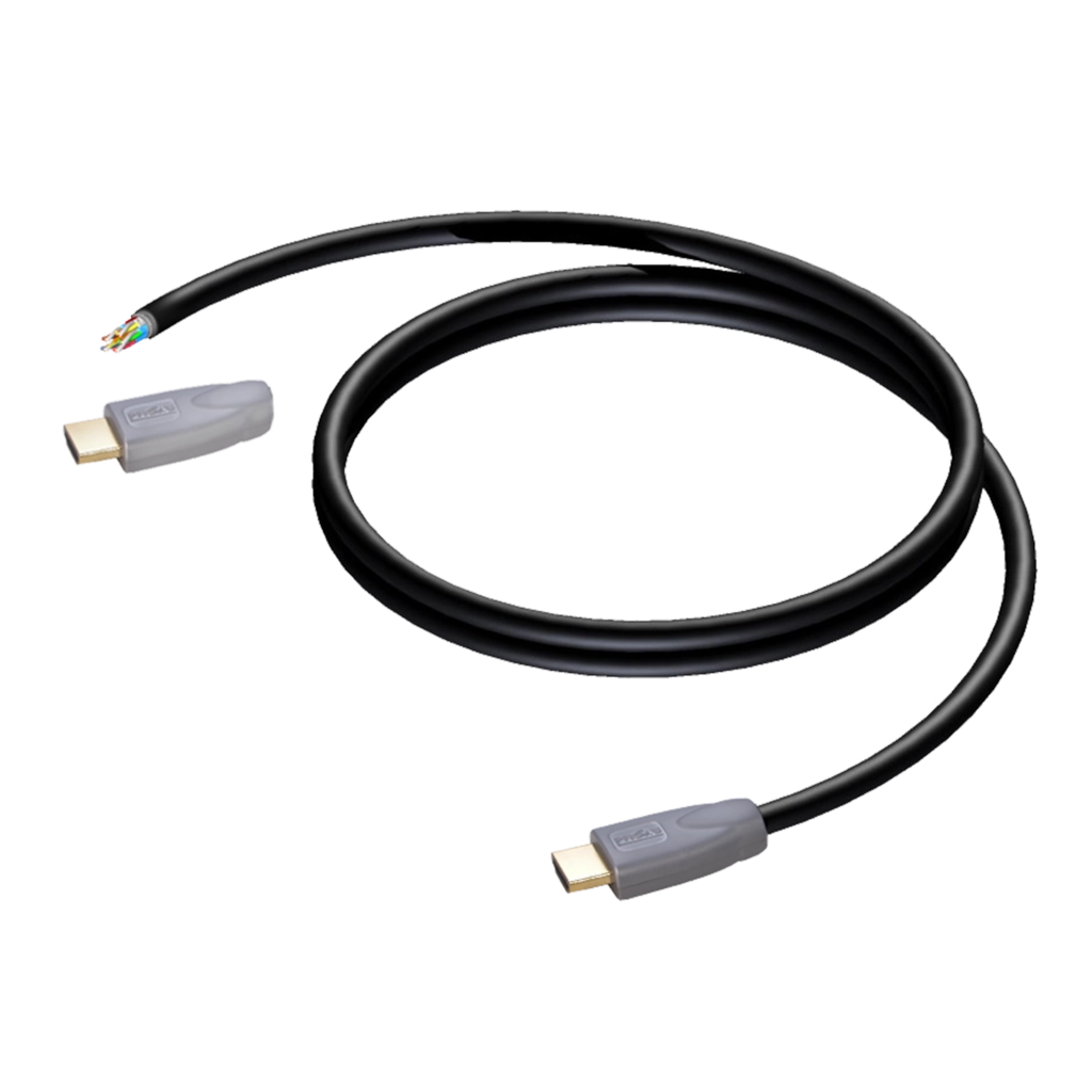 PROCAB-avit - HDM100/6 - Pre-made open ended contractor cable - 6 meters - awg28