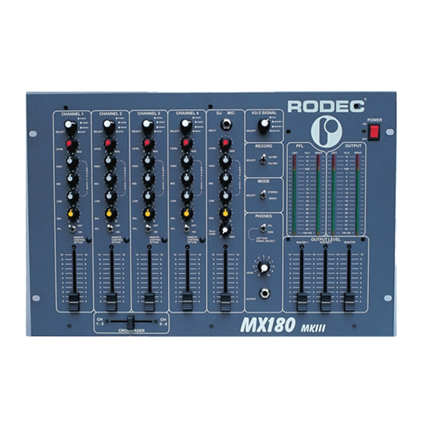 Mengpaneel Rodec MX-180 - DJ Mengtafel